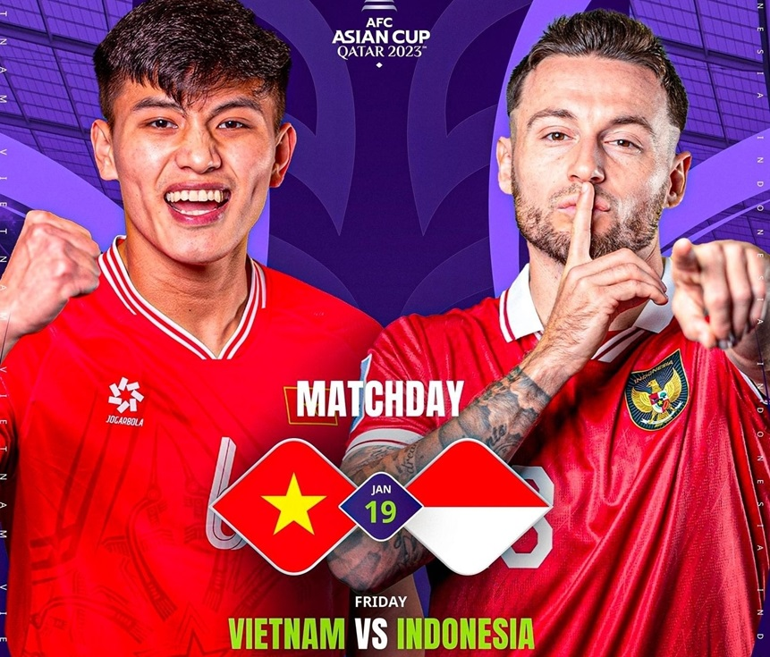 Xem trực tiếp Việt Nam và Indonesia trên kênh nào?